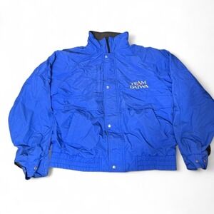 Vintage Team Daiwa Blue Snow Windbreaker Outdoor Jacket